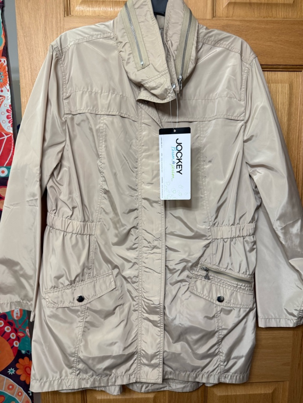 Jockey Women's Light Beige Utility Jacket